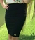 Saia Secretaria Bengaline Preta - comprar online
