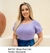 Blusinha Poá Lilás