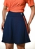 Saia Fitness com shorts cor Azul Marinho com listra Laranja - comprar online