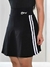 Saia Fitness com shorts cor Preta com Listra Branco na internet