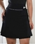 Saia Fitness com shorts cor Preto - comprar online