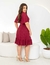 Vestido Marsala Lese - Magnifique Moda