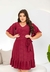 Vestido Marsala Lese na internet