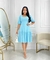 Vestido Azul Claro Lese - loja online