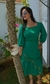 Vestido Midi Elegante Cor Verde - comprar online