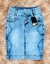 Saia Jeans Claro Tamanho 38 - comprar online