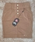 Saia Jeans Bege Tamanho 36 - comprar online