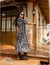 Vestido Animal Print Preto Zebra - Magnifique Moda