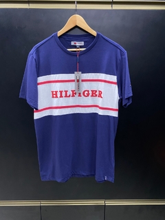 camiseta tommy G logo diferenciada