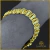 Pulseira Modelo Bubai Cravejada de 10 mm Banhada a Ouro 18k - Resistência Gold