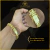Pulseira Modelo Bubai Cravejada de 10 mm Banhada a Ouro 18k