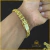 Imagem do Pulseira Modelo Bubai Cravejada de 10 mm Banhada a Ouro 18k