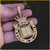 Pingente Jesus Dono do Lugar Banhada a Ouro 18k