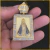 Pingente Nossa Senhora Cravejado em Chapa Banhado a Ouro 18k - Resistência Gold