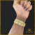 Pulseira modelo Relógio Cravejada de 20 mm Banhada a Ouro 18k na internet