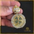 Pingente Trevo Cravejado Banhado a Ouro 18k - comprar online