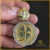 Pingente Trevo Cravejado Banhado a Ouro 18k - loja online