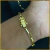 Kit Cordão com Pulseira e Pingente Modelo Veneziano de 5,5mm Banhado a Ouro 18K - Resistência Gold