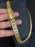 kit premium Cordão Tijolinho Triplo trava 16mm 70CM +Pingente Personalizado Placa Mão Fé Cravejado Banhado a Ouro 18K na internet