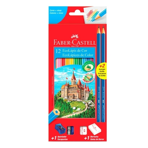 Kit Lápis de Cor Faber Castell