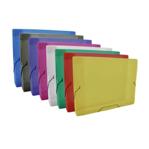 Pasta Plástica de Elástico Fina