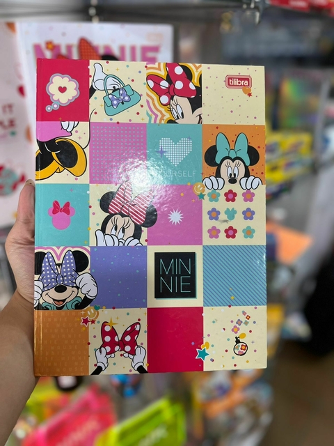Caderno Minnie 1 Matéria Tilibra