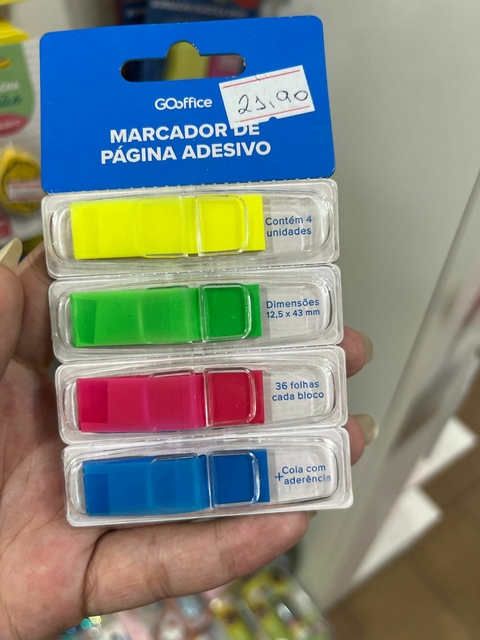 MARCADOR DE PÁGINA ADESIVO GOOFFICE