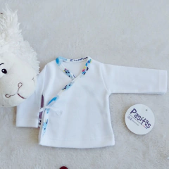 Ajuar Ternura Prematura Jirafa Celeste. - tienda online