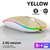 Mouse sem fio Bluetooth recarregável com 2,4 GHz USB RGB 1600DPI Mouse para computador laptop Tablet PC Macbook Gaming Mouse Gamer - IMPERIAL ECOMMERCE