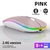 Imagem do Mouse sem fio Bluetooth recarregável com 2,4 GHz USB RGB 1600DPI Mouse para computador laptop Tablet PC Macbook Gaming Mouse Gamer