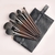 Conjunto de Pincéis de Maquiagem Natural OVW Sombra Pincel de Maquiagem Kit de Cabelo de Cabra para Maquiagem nabor kistey Blending pinceaux maquillage