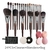 Conjunto de Pincéis de Maquiagem Natural OVW Sombra Pincel de Maquiagem Kit de Cabelo de Cabra para Maquiagem nabor kistey Blending pinceaux maquillage - loja online