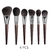 Conjunto de Pincéis de Maquiagem Natural OVW Sombra Pincel de Maquiagem Kit de Cabelo de Cabra para Maquiagem nabor kistey Blending pinceaux maquillage