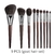Conjunto de Pincéis de Maquiagem Natural OVW Sombra Pincel de Maquiagem Kit de Cabelo de Cabra para Maquiagem nabor kistey Blending pinceaux maquillage - lllll