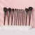 Conjunto de Pincéis de Maquiagem Natural OVW Sombra Pincel de Maquiagem Kit de Cabelo de Cabra para Maquiagem nabor kistey Blending pinceaux maquillage - comprar online