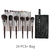 Conjunto de Pincéis de Maquiagem Natural OVW Sombra Pincel de Maquiagem Kit de Cabelo de Cabra para Maquiagem nabor kistey Blending pinceaux maquillage - lllll