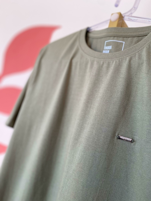 Camiseta Masc Silk Básica