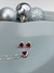 Conjunto de zircônia vermelho