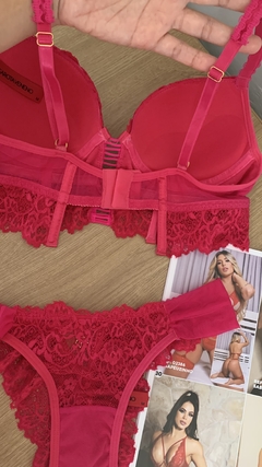 Conjunto Cropped Laila - Bella Vip lingerie 