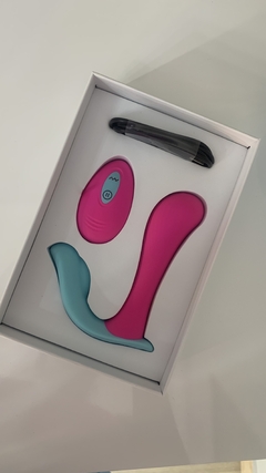 Heaven -Vibrador clítoriano e vaginal com controle na internet