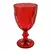 Conjunto de Taças Decorativa Vermelhas 330ml 6 Peças - HZINE Variedades