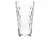 Conjunto de Copo Vitrage Long 350ml 8 Peças Elegância e praticidade para o dia a dia