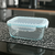 Imagem do Kit 12 Potes de Vidro Com Trava 640ML - Quality House Vedação segura para armazenar alimentos