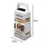 Ralador 4 Faces 8" Base Siliconada - Original Line Mais estabilidade e cortes variados na cozinha - loja online