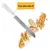Faca Peixeira 8'' Para Pão Inox - Original Line Corte preciso e seguro para pães