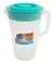 Jarra de Plástico Com Tampa 1750ML – Ercaplast Ideal para sucos, refrescos e chás - loja online