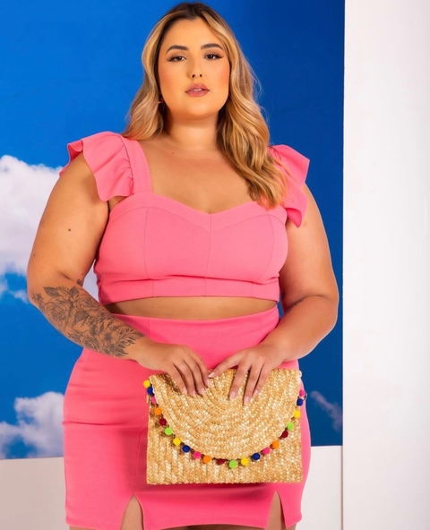 Conjunto Encanto Rosa