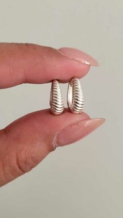 Argollas Lara 1cm - comprar online