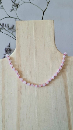 Gargantilla Cuarzo Rosa
