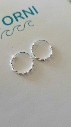 Argollas Laia 1,5 cm (Par)
